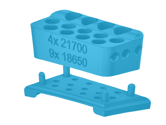 Batterijen Houder